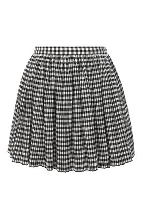 Женская юбка REDVALENTINO черно-белого цвета по цене 29400 руб., арт. UR3RFA55/55W | Фото 1 Женская юбка REDVALENTINO черно-белого цвета, арт. UR3RFA55/55W | Фото 1