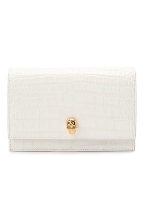 Женская сумка skull mini ALEXANDER MCQUEEN белого цвета по цене 59950 руб., арт. 613088/1HB0G | Фото 1 Женская сумка skull mini ALEXANDER MCQUEEN белого цвета, арт. 613088/1HB0G | Фото 1