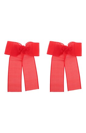 Детская комплект из двух лент ribbon JUNEFEE красного цвета по цене 690 руб., арт. 6089 | Фото 1 Детская комплект из двух лент ribbon JUNEFEE красного цвета, арт. 6089 | Фото 1