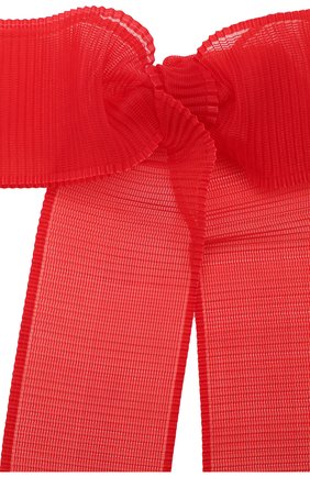 Детская комплект из двух лент ribbon JUNEFEE красного цвета по цене 690 руб., арт. 6089 | Фото 2 Детская комплект из двух лент ribbon JUNEFEE красного цвета, арт. 6089 | Фото 2