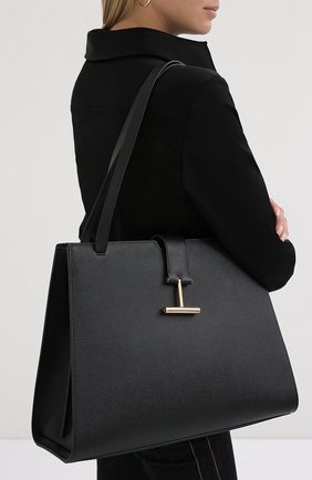 Женская сумка tara TOM FORD черного цвета по цене 165000 руб., арт. L1343T-LCL083 | Фото 2 Женская сумка tara TOM FORD черного цвета, арт. L1343T-LCL083 | Фото 2