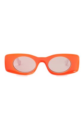Женские солнцезащитные очки loewe x paula's ibiza LOEWE оранжевого цвета, арт. LW40033I | Фото 3 (Тип очков: С/з; Оптика Гендер: оптика-женское; Очки форма: Прямоугольные)