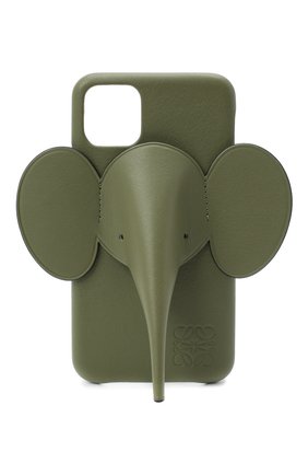Мужской чехол для iphone 11 LOEWE зеленого цвета по цене 36050 руб., арт. C719C80X01 | Фото 1 Мужской чехол для iphone 11 LOEWE зеленого цвета, арт. C719C80X01 | Фото 1