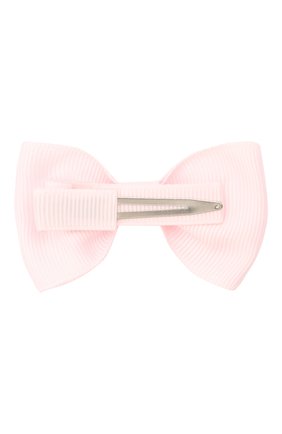Детская заколка boutique bow MILLEDEUX светло-розового цвета по цене 590 руб., арт. 115-CGC-04 | Фото 2 Детская заколка boutique bow MILLEDEUX светло-розового цвета, арт. 115-CGC-04 | Фото 2