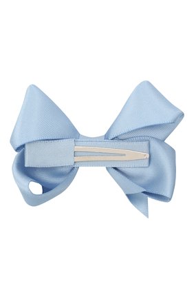 Детская заколка boutique bow MILLEDEUX голубого цвета по цене 680 руб., арт. 332-SC-01 | Фото 2 Детская заколка boutique bow MILLEDEUX голубого цвета, арт. 332-SC-01 | Фото 2
