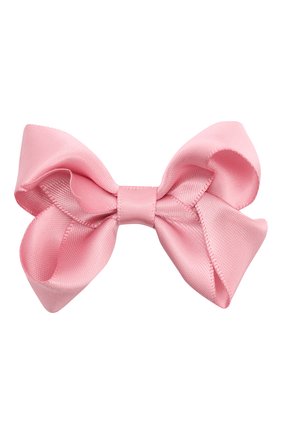 Детская заколка boutique bow MILLEDEUX розового цвета по цене 590 руб., арт. 158-SC-01 | Фото 1 Детская заколка boutique bow MILLEDEUX розового цвета, арт. 158-SC-01 | Фото 1