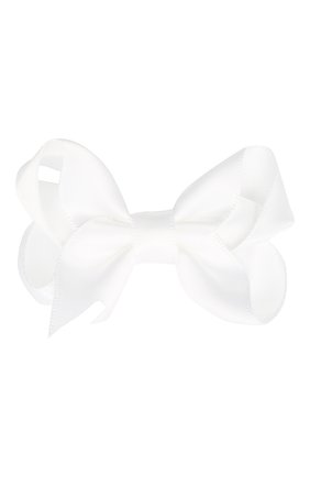 Детская заколка boutique bow MILLEDEUX белого цвета по цене 680 руб., арт. 029-SC-01 | Фото 1 Детская заколка boutique bow MILLEDEUX белого цвета, арт. 029-SC-01 | Фото 1