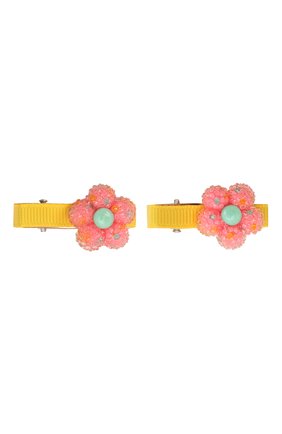 Детская комплект из двух заколок shiny flower JUNEFEE разноцветного цвета по цене 950 руб., арт. 6255 | Фото 1 Детская комплект из двух заколок shiny flower JUNEFEE разноцветного цвета, арт. 6255 | Фото 1