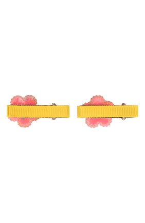 Детская комплект из двух заколок shiny flower JUNEFEE разноцветного цвета по цене 950 руб., арт. 6255 | Фото 2 Детская комплект из двух заколок shiny flower JUNEFEE разноцветного цвета, арт. 6255 | Фото 2