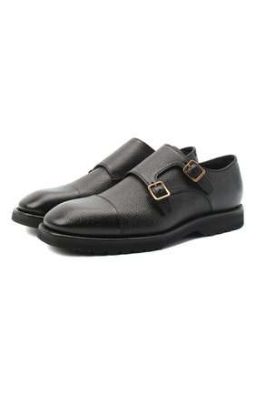 Мужские кожаные монки TOM FORD черного цвета по цене 89950 руб., арт. J1245L-LCL093 | Фото 1 Мужские кожаные монки TOM FORD черного цвета, арт. J1245L-LCL093 | Фото 1