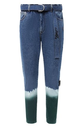 Мужские джинсы OFF-WHITE синего цвета по цене 57700 руб., арт. 0MYA005E20DEN0024500 | Фото 1 Мужские джинсы OFF-WHITE синего цвета, арт. 0MYA005E20DEN0024500 | Фото 1