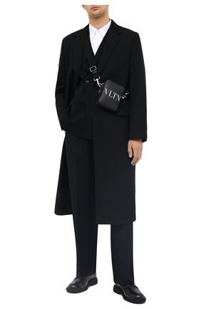 Мужской шерстяной пиджак VALENTINO черного цвета по цене 182500 руб., арт. UV3CEA206DY | Фото 2 Мужской шерстяной пиджак VALENTINO черного цвета, арт. UV3CEA206DY | Фото 2