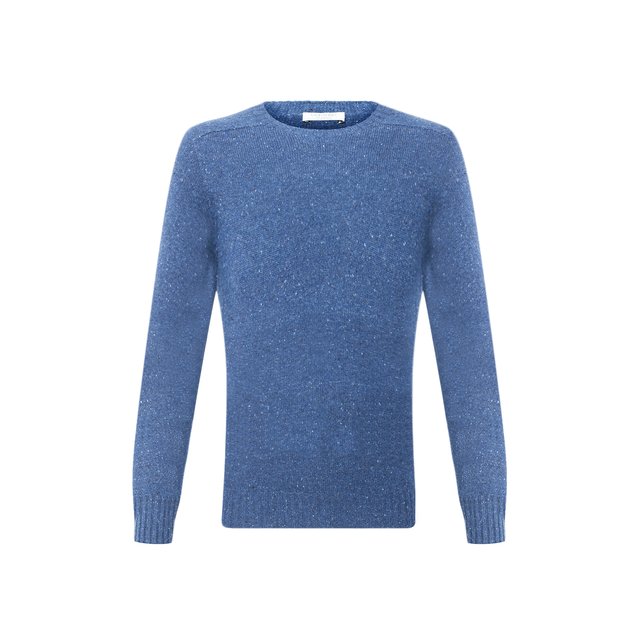 Кашемировый свитер Fedeli синего цвета