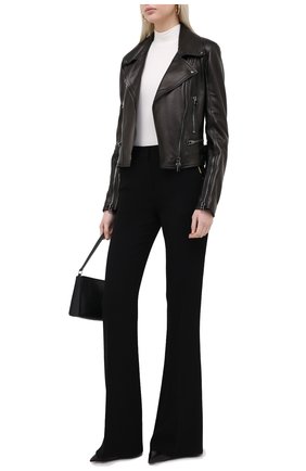 Женская кожаная куртка TOM FORD черного цвета по цене 386000 руб., арт. GIL450-LEX228 | Фото 2 Женская кожаная куртка TOM FORD черного цвета, арт. GIL450-LEX228 | Фото 2