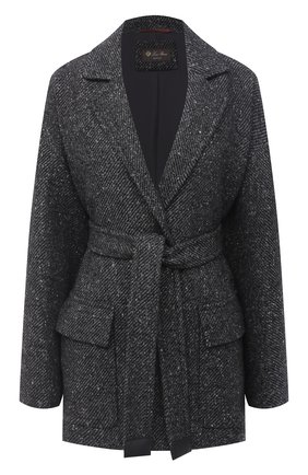 Женское кашемировое пальто LORO PIANA серого цвета по цене 473000 руб., арт. FAL2987 | Фото 1 Женское кашемировое пальто LORO PIANA серого цвета, арт. FAL2987 | Фото 1
