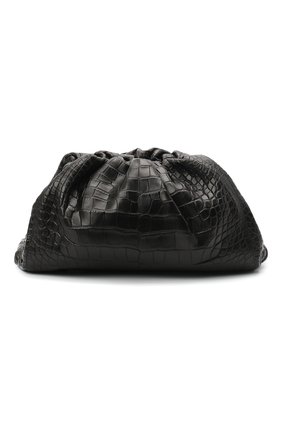 Женский клатч pouch из кожи аллигатора BOTTEGA VENETA черного цвета по цене 1980000 руб., арт. 576227/VCPX0/AMIS | Фото 1 Женский клатч pouch из кожи аллигатора BOTTEGA VENETA черного цвета, арт. 576227/VCPX0/AMIS | Фото 1