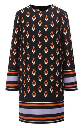 Женское платье из шерсти и шелка VALENTINO разноцветного цвета по цене 264500 руб., арт. UB3VASZ35LK | Фото 1 Женское платье из шерсти и шелка VALENTINO разноцветного цвета, арт. UB3VASZ35LK | Фото 1