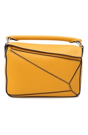 Женская сумка puzzle mini LOEWE желтого цвета по цене 133000 руб., арт. 322.30.U95 | Фото 1 Женская сумка puzzle mini LOEWE желтого цвета, арт. 322.30.U95 | Фото 1