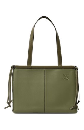 Женская сумка-тоут cushion small LOEWE зеленого цвета по цене 147000 руб., арт. 309.12AA93 | Фото 1 Женская сумка-тоут cushion small LOEWE зеленого цвета, арт. 309.12AA93 | Фото 1