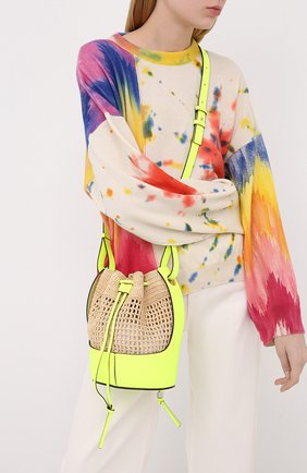 Женская сумка baloon small LOEWE желтого цвета по цене 165500 руб., арт. 328.02AC31 | Фото 2 Женская сумка baloon small LOEWE желтого цвета, арт. 328.02AC31 | Фото 2