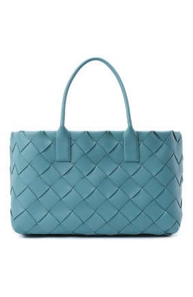 Женская сумка-тоут BOTTEGA VENETA голубого цвета по цене 343500 руб., арт. 630817/VMAY3 | Фото 1 Женская сумка-тоут BOTTEGA VENETA голубого цвета, арт. 630817/VMAY3 | Фото 1