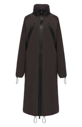Женский плащ BOTTEGA VENETA темно-коричневого цвета по цене 162000 руб., арт. 632742/VKV20 | Фото 1 Женский плащ BOTTEGA VENETA темно-коричневого цвета, арт. 632742/VKV20 | Фото 1