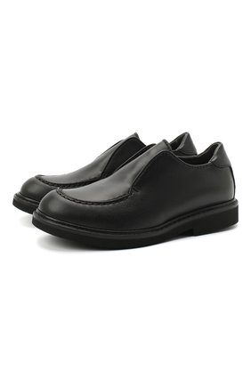 Детские кожаные туфли MONTELPARE TRADITION черного цвета по цене 13400 руб., арт. MT20060/KIPS/18-27 | Фото 1 Детские кожаные туфли MONTELPARE TRADITION черного цвета, арт. MT20060/KIPS/18-27 | Фото 1