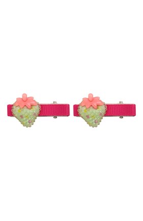 Детская комплект из 2-х заколок shiny strawberry JUNEFEE разноцветного цвета по цене 950 руб., арт. 6118 | Фото 1 Детская комплект из 2-х заколок shiny strawberry JUNEFEE разноцветного цвета, арт. 6118 | Фото 1
