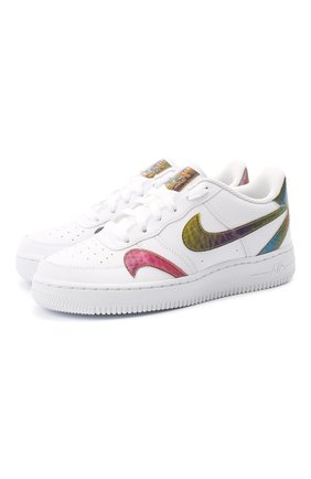 Детские кроссовки nike air force 1 lv8 2 NIKE белого цвета по цене 6220 руб., арт. CZ5890-100 | Фото 1 Детские кроссовки nike air force 1 lv8 2 NIKE белого цвета, арт. CZ5890-100 | Фото 1