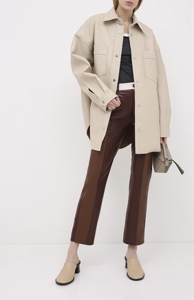 Женская шелковый лонгслив LOEWE черного цвета по цене 47750 руб., арт. S359341XA2 | Фото 2 Женская шелковый лонгслив LOEWE черного цвета, арт. S359341XA2 | Фото 2