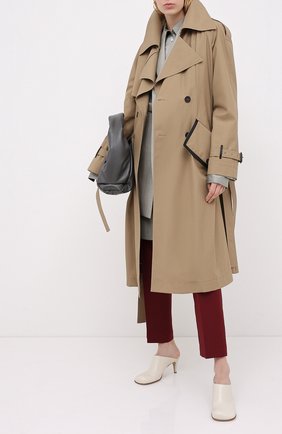 Женский хлопковый тренч LOEWE бежевого цвета по цене 235500 руб., арт. S359336X78 | Фото 2 Женский хлопковый тренч LOEWE бежевого цвета, арт. S359336X78 | Фото 2