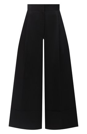 Женские кюлоты из льна и хлопка LOEWE черного цвета по цене 59200 руб., арт. S359331XBE | Фото 1 Женские кюлоты из льна и хлопка LOEWE черного цвета, арт. S359331XBE | Фото 1