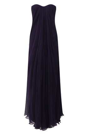 Женское шелковое платье ALEXANDER MCQUEEN фиолетового цвета по цене 210000 руб., арт. 612662/QBAAB | Фото 1 Женское шелковое платье ALEXANDER MCQUEEN фиолетового цвета, арт. 612662/QBAAB | Фото 1