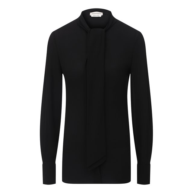 Шелковая блузка Alexander McQueen 11200613