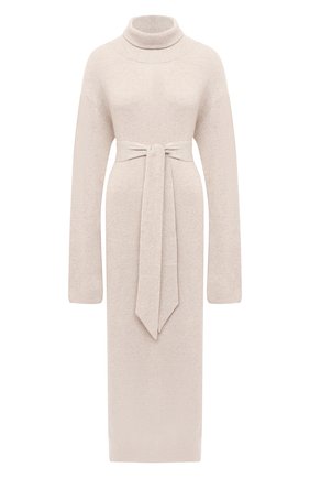 Женское платье-миди NANUSHKA бежевого цвета по цене 29950 руб., арт. CANAAN_BEIGE_RECYCLED CASHMERE KNIT | Фото 1 Женское платье-миди NANUSHKA бежевого цвета, арт. CANAAN_BEIGE_RECYCLED CASHMERE KNIT | Фото 1