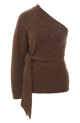 Женская свитер NANUSHKA коричневого цвета по цене 28100 руб., арт. CLET0_BR0WN_FLUFFY KNIT | Фото 1 Женская свитер NANUSHKA коричневого цвета, арт. CLET0_BR0WN_FLUFFY KNIT | Фото 1