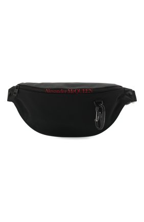 Мужская текстильная поясная сумка ALEXANDER MCQUEEN черного цвета по цене 63250 руб., арт. 605053/HV2BK | Фото 1 Мужская текстильная поясная сумка ALEXANDER MCQUEEN черного цвета, арт. 605053/HV2BK | Фото 1
