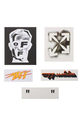Мужская набор наклеек OFF-WHITE разноцветного цвета по цене 5670 руб., арт. 0MZG034E20MAT0011001 | Фото 1 Мужская набор наклеек OFF-WHITE разноцветного цвета, арт. 0MZG034E20MAT0011001 | Фото 1 (Региональные ограничения белый список (Axapta Mercury): RU; Материал: Пластик; Кросс-КТ: другое)