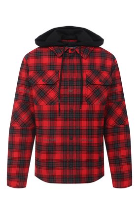 Мужская куртка OFF-WHITE красного цвета по цене 109000 руб., арт. 0MEA236E20FAB0012500 | Фото 1 Мужская куртка OFF-WHITE красного цвета, арт. 0MEA236E20FAB0012500 | Фото 1