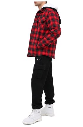 Мужская куртка OFF-WHITE красного цвета по цене 109000 руб., арт. 0MEA236E20FAB0012500 | Фото 2 Мужская куртка OFF-WHITE красного цвета, арт. 0MEA236E20FAB0012500 | Фото 2