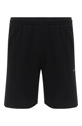 Мужские хлопковые шорты OFF-WHITE черного цвета по цене 28800 руб., арт. 0MCI006E20FLE0011001 | Фото 1 Мужские хлопковые шорты OFF-WHITE черного цвета, арт. 0MCI006E20FLE0011001 | Фото 1