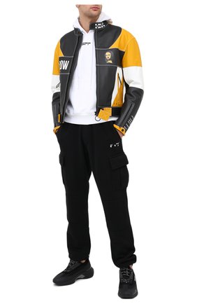 Мужской хлопковое худи OFF-WHITE белого цвета по цене 41650 руб., арт. 0MBB037E20FLE0070110 | Фото 2 Мужской хлопковое худи OFF-WHITE белого цвета, арт. 0MBB037E20FLE0070110 | Фото 2
