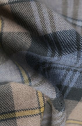 Мужской шерстяной шарф JOHNSTONS OF ELGIN голубого цвета по цене 6940 руб., арт. WD000446 | Фото 2 Мужской шерстяной шарф JOHNSTONS OF ELGIN голубого цвета, арт. WD000446 | Фото 2