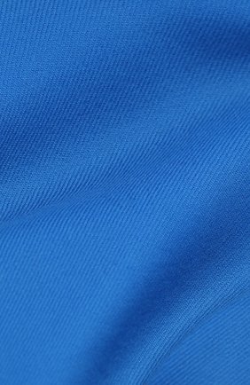 Мужской шерстяной шарф JOHNSTONS OF ELGIN голубого цвета по цене 6940 руб., арт. WD000446 | Фото 2 Мужской шерстяной шарф JOHNSTONS OF ELGIN голубого цвета, арт. WD000446 | Фото 2