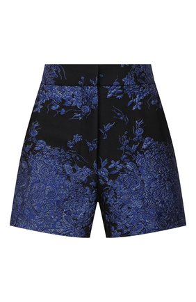 Женские шелковые шорты VALENTINO синего цвета по цене 106500 руб., арт. UB3RF1H55QM | Фото 1 Женские шелковые шорты VALENTINO синего цвета, арт. UB3RF1H55QM | Фото 1