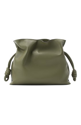 Женский клатч flamenco LOEWE зеленого цвета по цене 153500 руб., арт. A411FC1X01 | Фото 1 Женский клатч flamenco LOEWE зеленого цвета, арт. A411FC1X01 | Фото 1