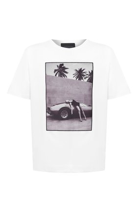 Мужская хлопковая футболка LIMITATO белого цвета по цене 13800 руб., арт. HEADING S0UTH/T-SHIRT RELAX | Фото 1 Мужская хлопковая футболка LIMITATO белого цвета, арт. HEADING S0UTH/T-SHIRT RELAX | Фото 1