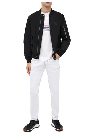 Мужская хлопковая футболка LIMITATO белого цвета по цене 13300 руб., арт. LAY 0VER/T-SHIRT REGULAR | Фото 2 Мужская хлопковая футболка LIMITATO белого цвета, арт. LAY 0VER/T-SHIRT REGULAR | Фото 2
