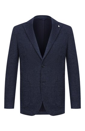 Мужской пиджак L.B.M. 1911 темно-синего цвета по цене 48400 руб., арт. 2817/05119 | Фото 1 Мужской пиджак L.B.M. 1911 темно-синего цвета, арт. 2817/05119 | Фото 1