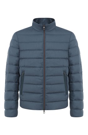 Мужская пуховая куртка LORO PIANA бирюзового цвета по цене 235500 руб., арт. FAL2821 | Фото 1 Мужская пуховая куртка LORO PIANA бирюзового цвета, арт. FAL2821 | Фото 1
